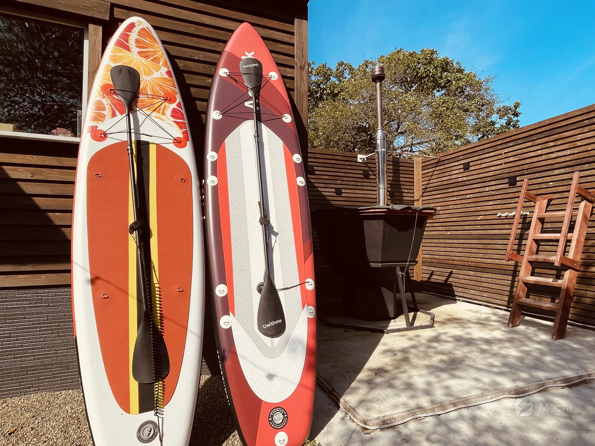 Дом у моря с банным чаном