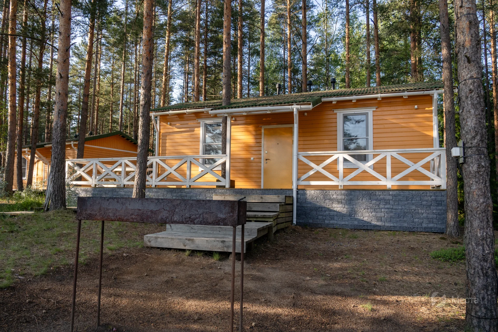Шведская Лапландия одноэтажный коттедж