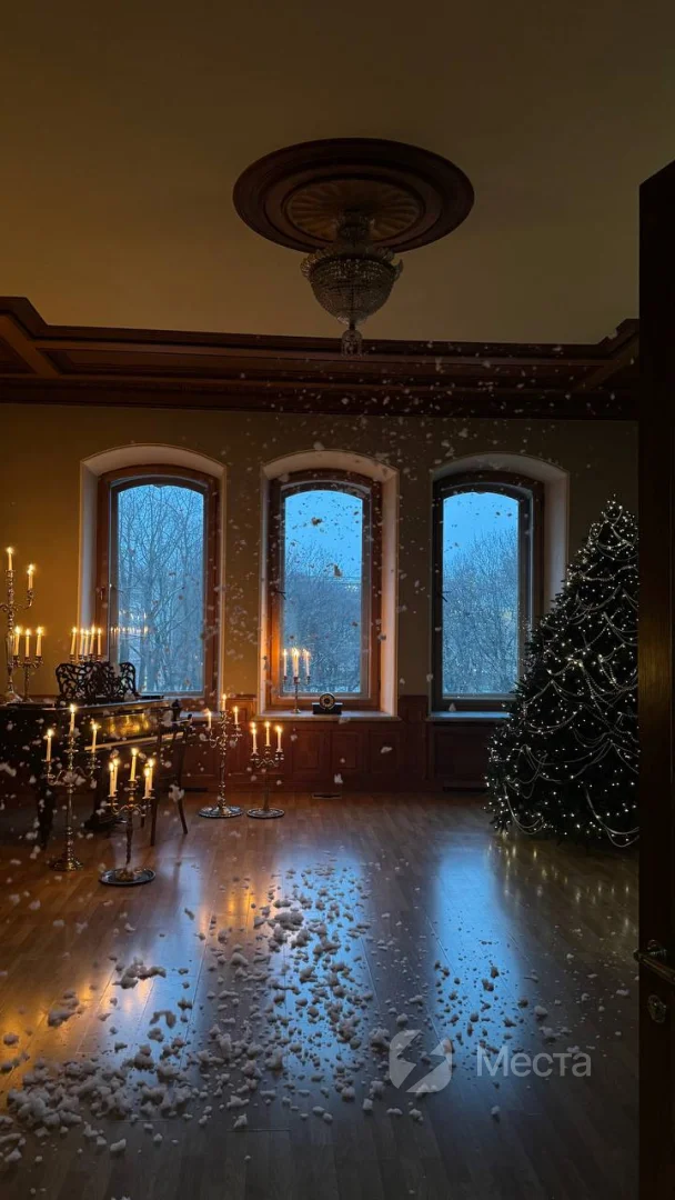 Каминный зал в особняке на Невском