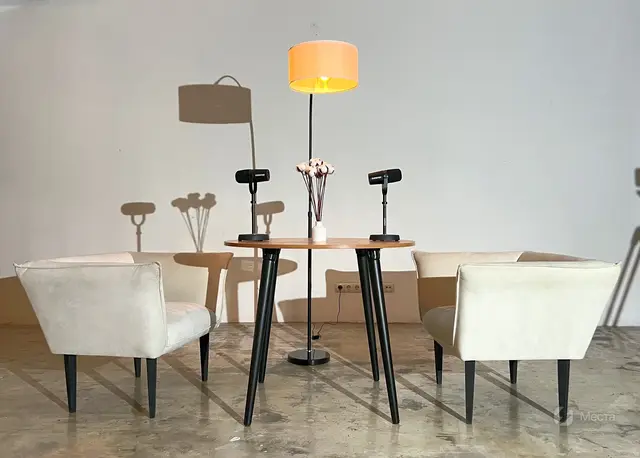 Студия видеосъемки подкастов WHITE RABBIT