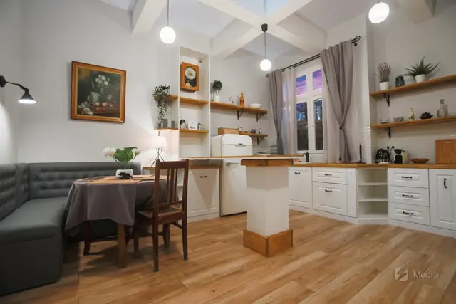 Локация Кухня в скандинавском ретро стиле