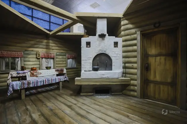 Локация Деревенская изба