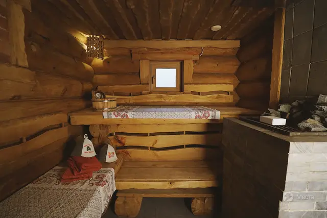 Коттедж с баней "Царская" в окружении леса