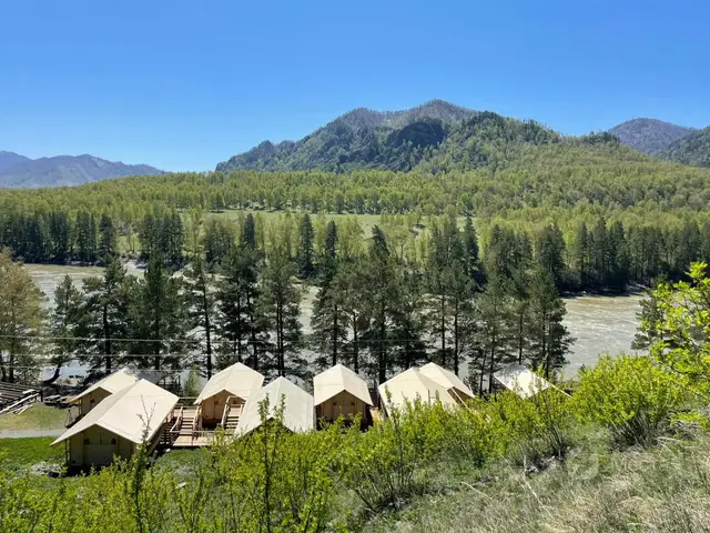 Рафтинг Берег реки Катунь