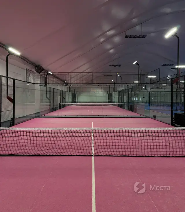 3 Розовых корта  для падел-тенниса в парке «Лосиный остров» от ПАДЕЛ ПАРК «PADEL PARK»