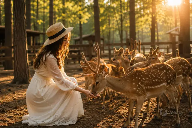 Оленья ферма Бемби Лэнд «Bambi Land» — место для атмосферной фотосессии на природе в Подмосковье