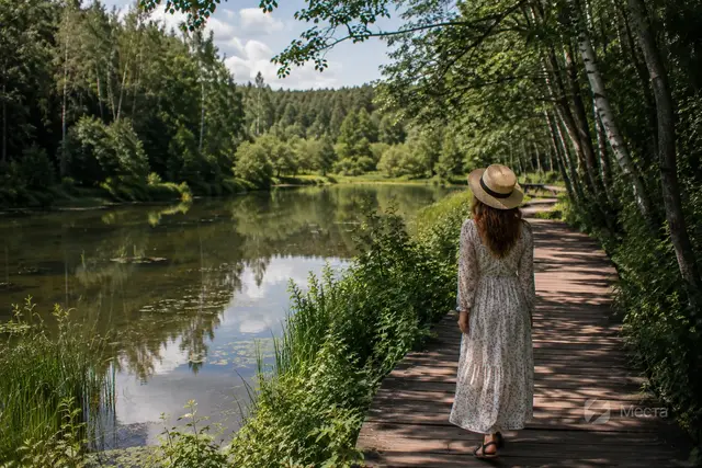 Природные маршруты «Лосиного острова» — место для фотосессии у воды в Подмосковье