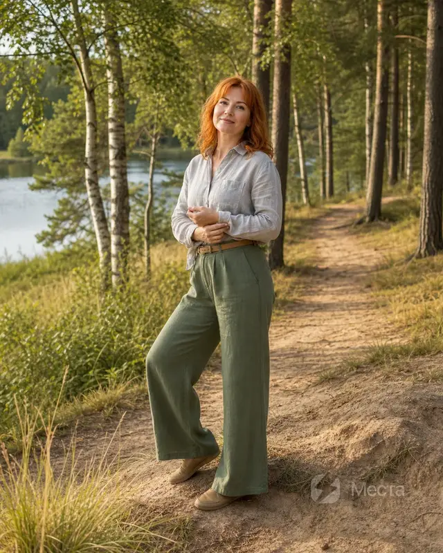 Лесные дали — сосновые холмы и озёра для семейной фотосессии в Лужском районе