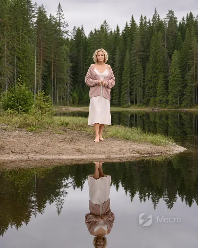 Озеро Зеркальное — тихий лесной берег для нежной и семейной фотосессии