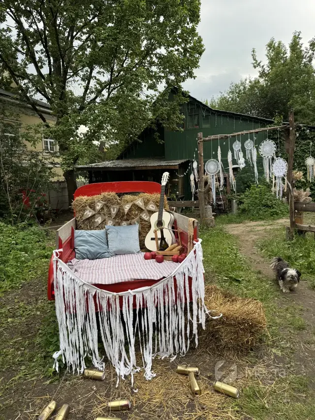 Беседка с готовым декором на ранчо — фото 9